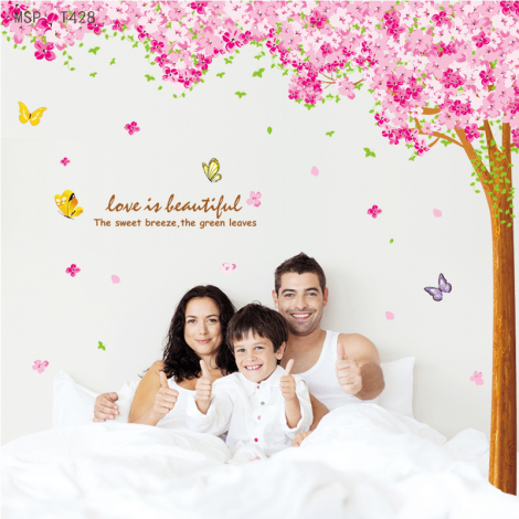 Decal Hoa anh đào số 2