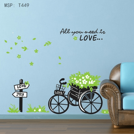 DECAL XE HOA SỐ 2