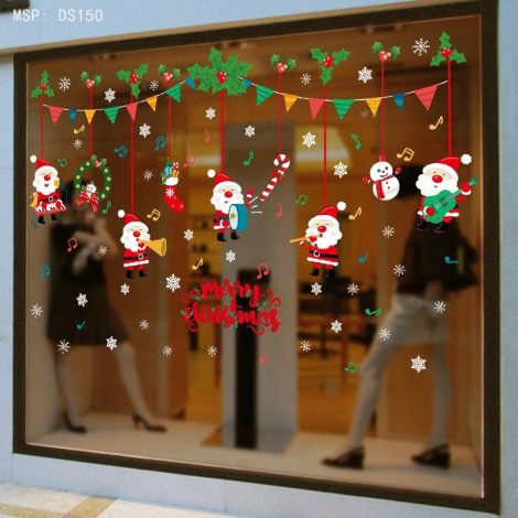 Decal Dây treo ông già Noel