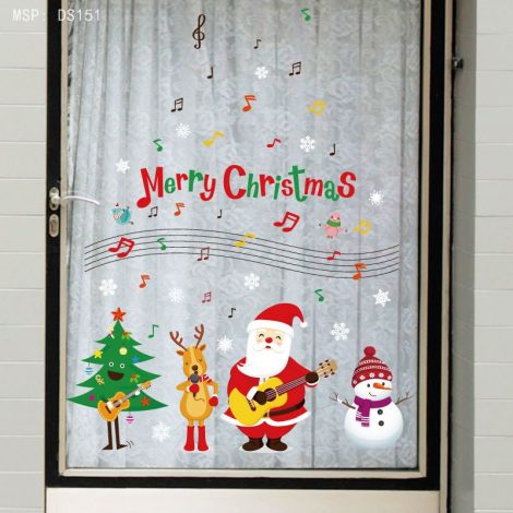 Decal Bản nhạc giáng sinh