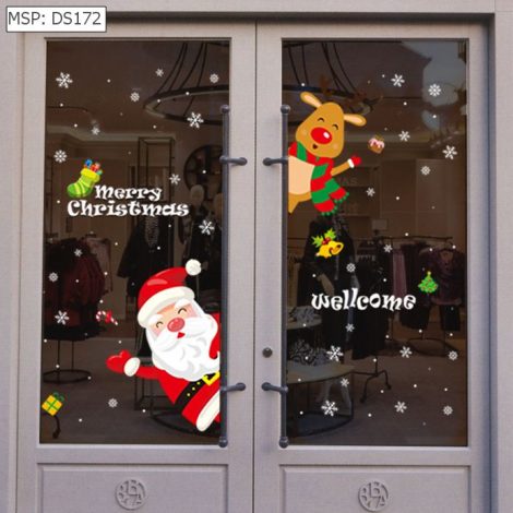 Decal Bảng chào Giáng sinh số 2