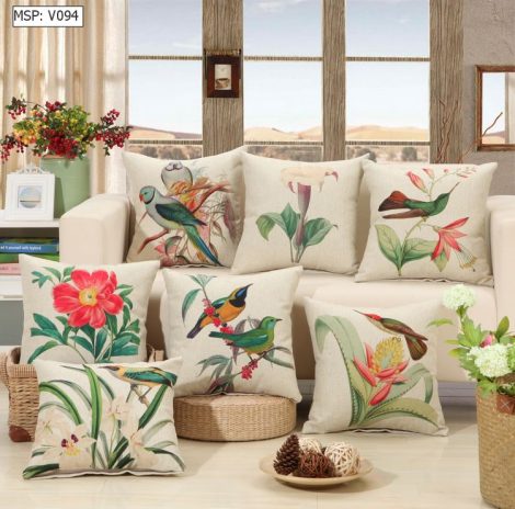 Vỏ gối Sắc hoa xuân
